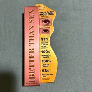 Brand new in box Too Faced Better than Sex mascara